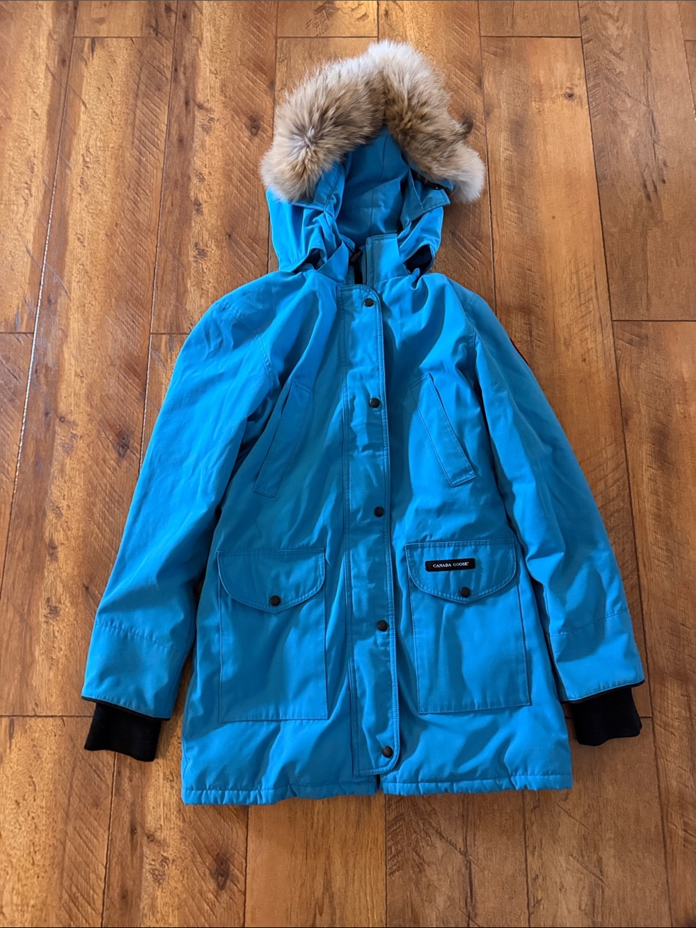 Canada Goose Trillium Blue Topaz Parka Small